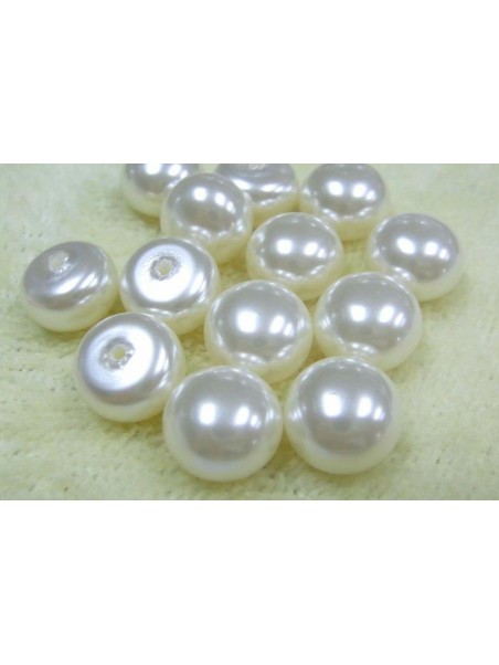 Perlas de botón 7.00mm de agua dulce (96 uds)