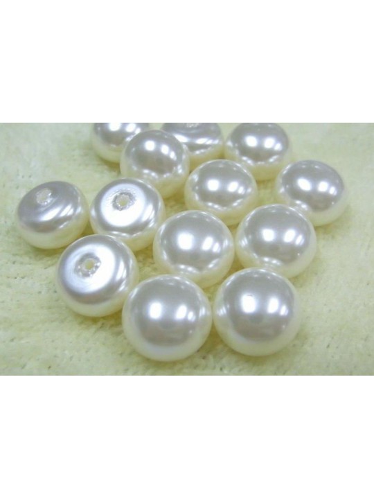 Perlas de botón 9.00mm de agua dulce (60 uds)