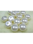 Perlas de botón 12.00mm de agua dulce (28 uds)